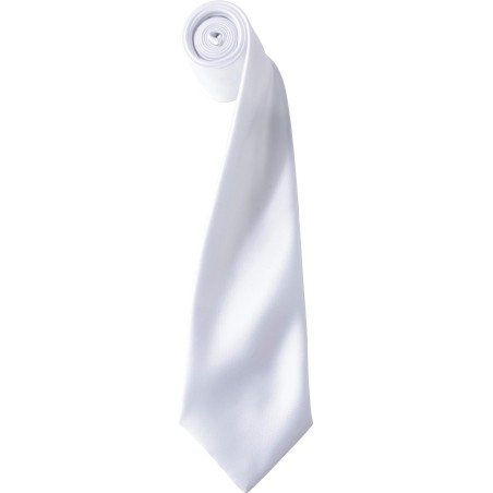 Satin colours tie