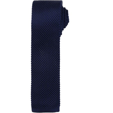 Slim knitted tie
