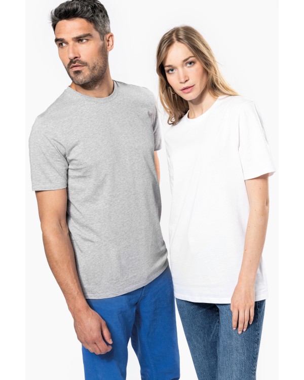 Camiseta cuello redondo y manga corta unisex