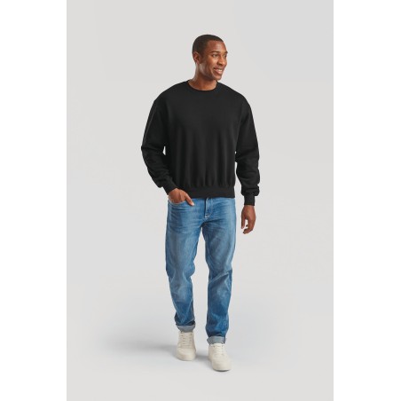 Sudadera cuello redondo algodón hombre