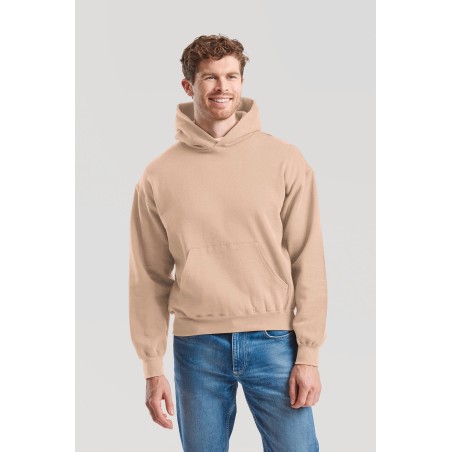 Men\\\'s cotton hooded sweatshirt