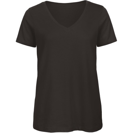 Camiseta Organic Inspire cuello de pico mujer