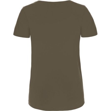 Camiseta Organic Inspire cuello de pico mujer