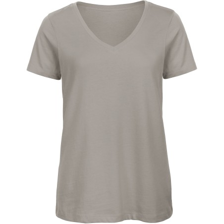 Camiseta Organic Inspire cuello de pico mujer