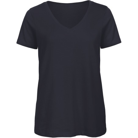 Camiseta Organic Inspire cuello de pico mujer