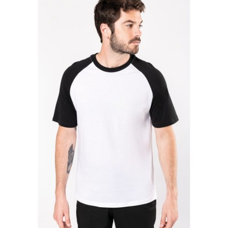 Baseball - camiseta bicolor manga corta hombre