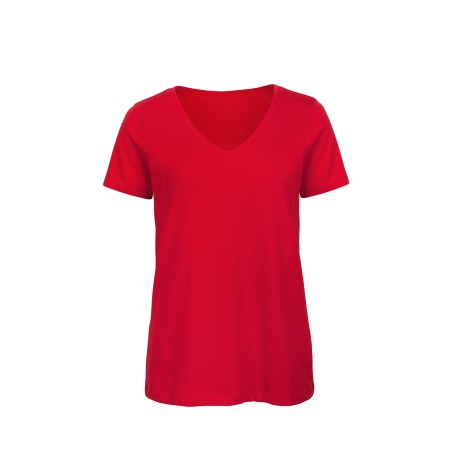 Camiseta Organic Inspire cuello de pico mujer