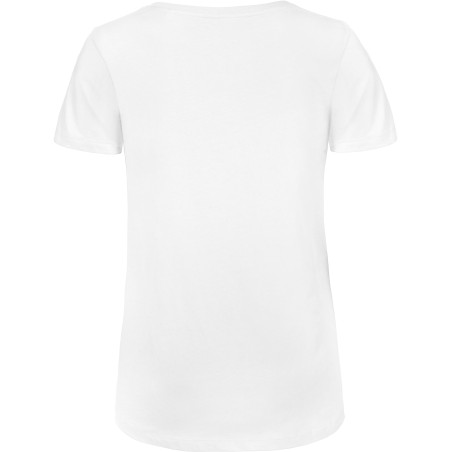 Camiseta Organic Inspire cuello de pico mujer