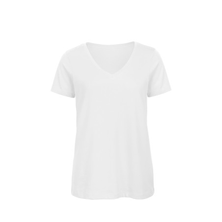 Camiseta Organic Inspire cuello de pico mujer