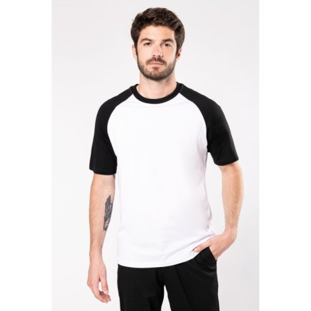 Baseball - camiseta bicolor manga corta hombre