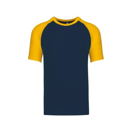 Baseball - camiseta bicolor manga corta hombre