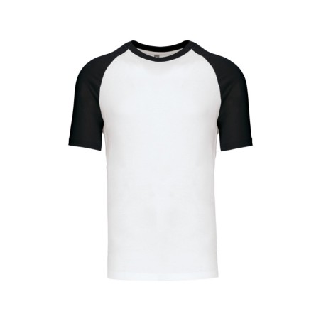 Baseball - camiseta bicolor manga corta hombre