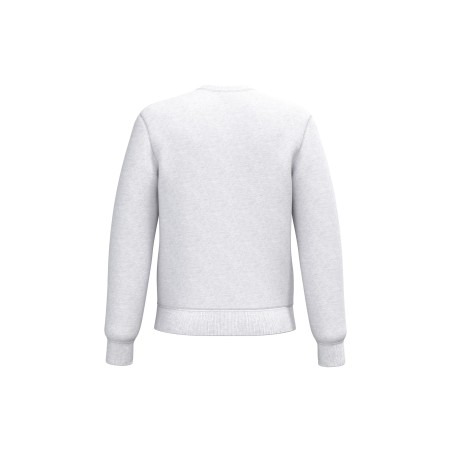 Unisex basic round neck tubular sweatshirt