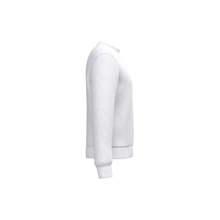 Unisex basic round neck tubular sweatshirt