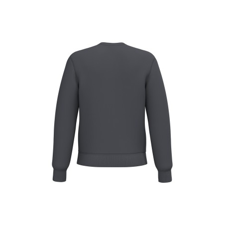 Unisex basic round neck tubular sweatshirt