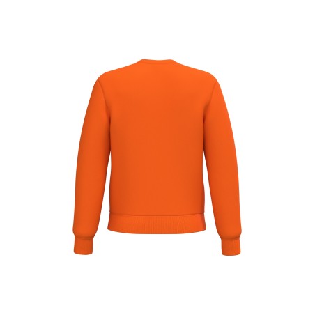 Unisex basic round neck tubular sweatshirt