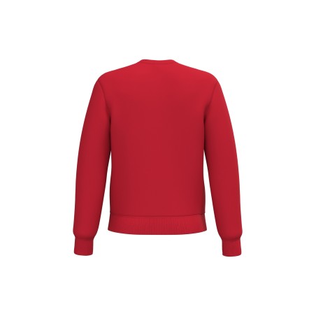 Unisex basic round neck tubular sweatshirt
