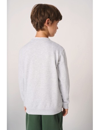 Kids\\\' basic round neck sweatshirt 2