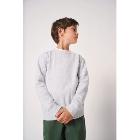 Sudadera cuello redondo infantil