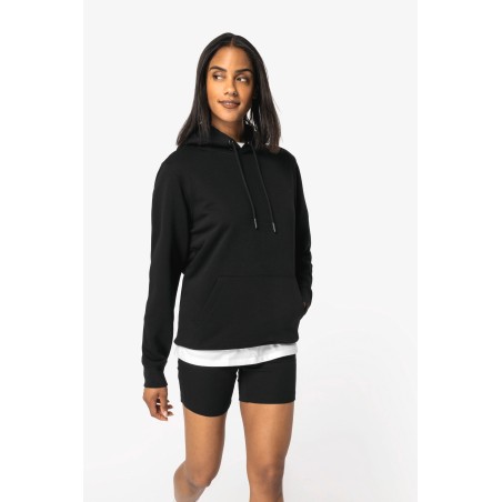 Sudadera ecorresponsable con capucha unisex