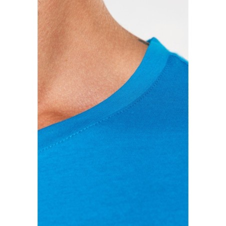 Camiseta de maga larga y cuello redondo hombre