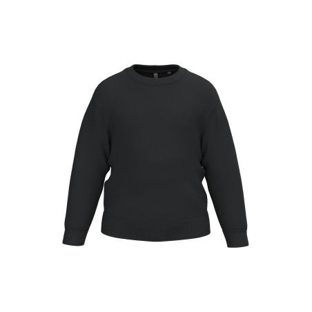 Sudadera reciclada cuello redondo infantil