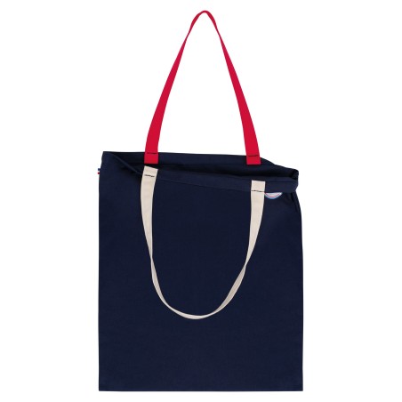 Three-tone shopping bag