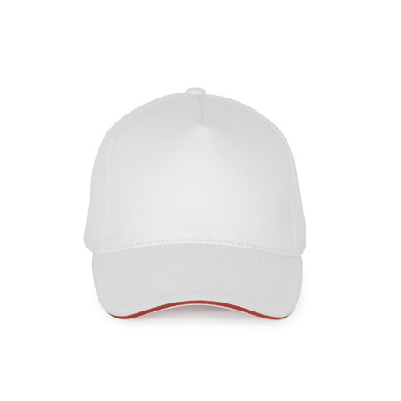 5 panels cotton sandwich cap
