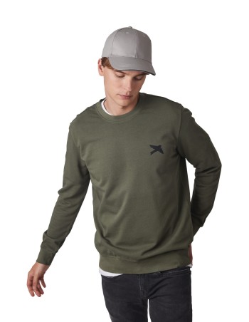 Cap with contrasting sandwich peak - 6 panels