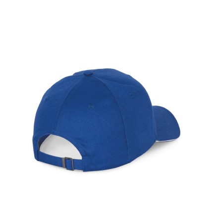 Cap with contrasting sandwich peak - 6 panels