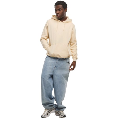 Sudadera con capucha de tejido grueso