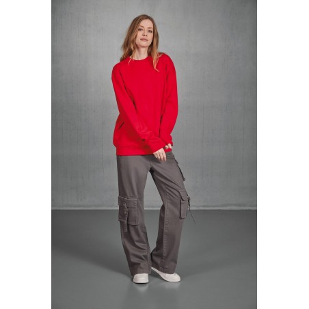 Sudadera cuello redondo