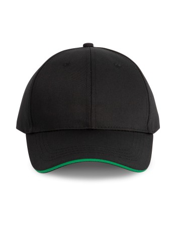 Gorra sandwich contrastado 6 paneles 2