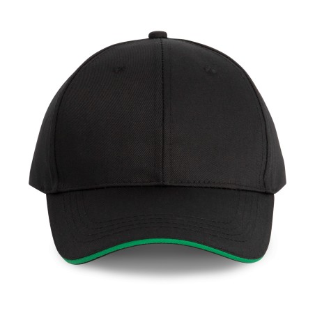 Gorra sandwich contrastado 6 paneles