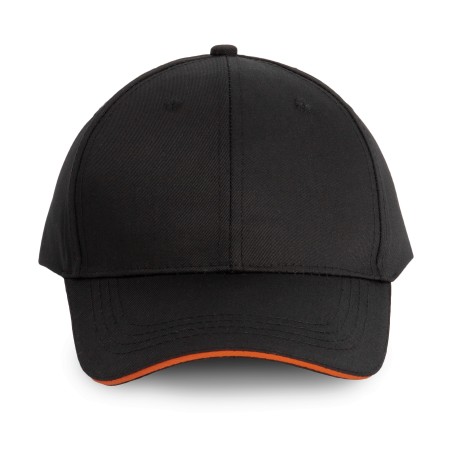 Gorra sandwich contrastado 6 paneles