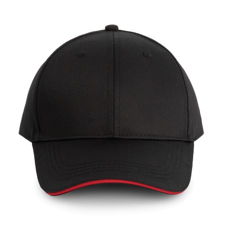 6 panels cap with sandwich peak