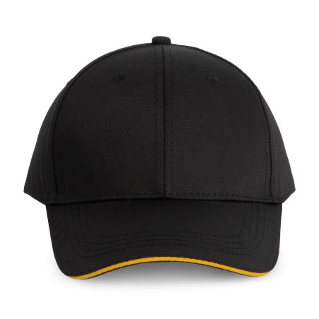 6 panels cap with sandwich peak