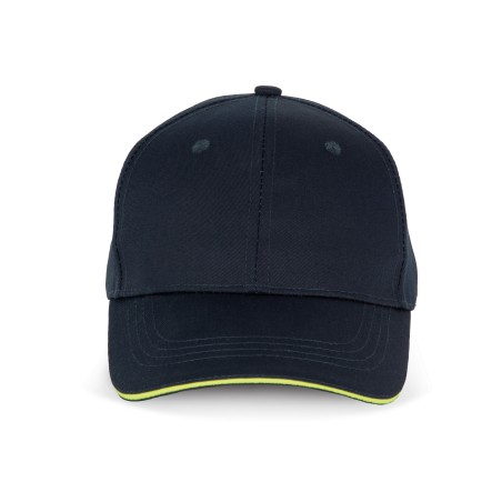 6 panels cap with sandwich peak