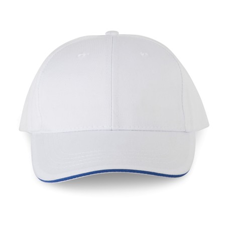 Gorra sandwich contrastado 6 paneles