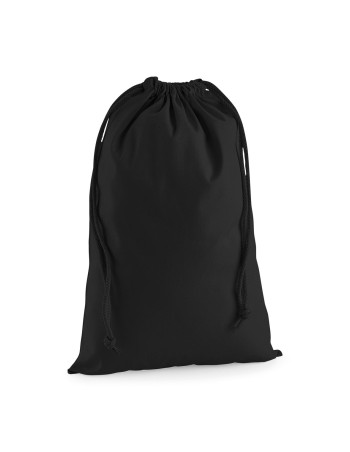 Drawstring carry handle bag in premium cotton 2