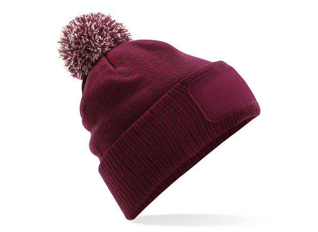 Gorro parche Snowstar® con pompón 