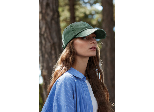 Low-profile vintage cap