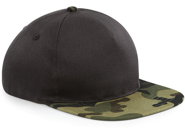 Camo Snapback Cap