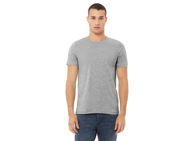 Camiseta cuello redondo hombre Heather