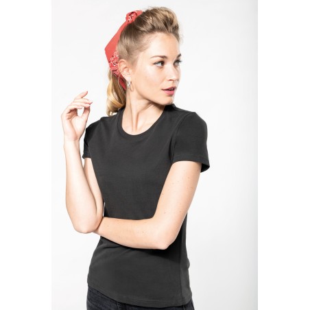 Camiseta vintage manga corta mujer