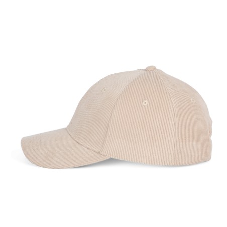 6-panel velvet cap