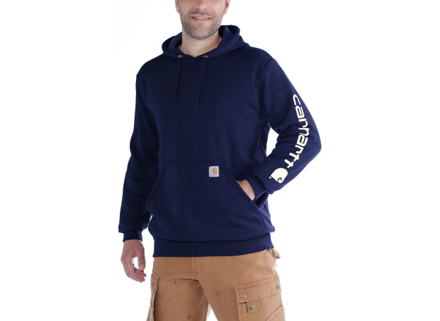 Sudadera con capucha y con logo