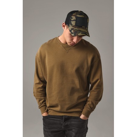 Gorra de rejilla con parche extraíble y ajustable en la parte trasera 