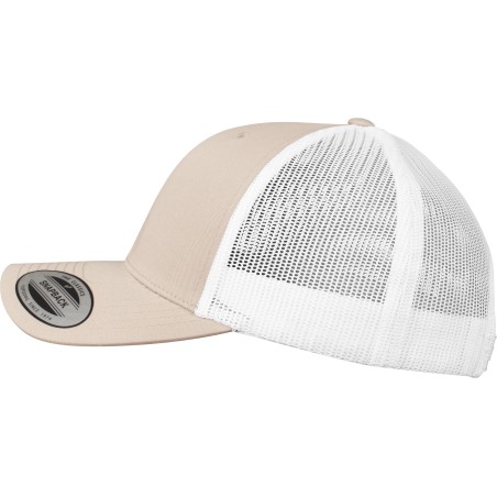 Two-tone retro trucker cap