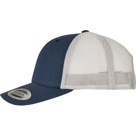 Two-tone retro trucker cap